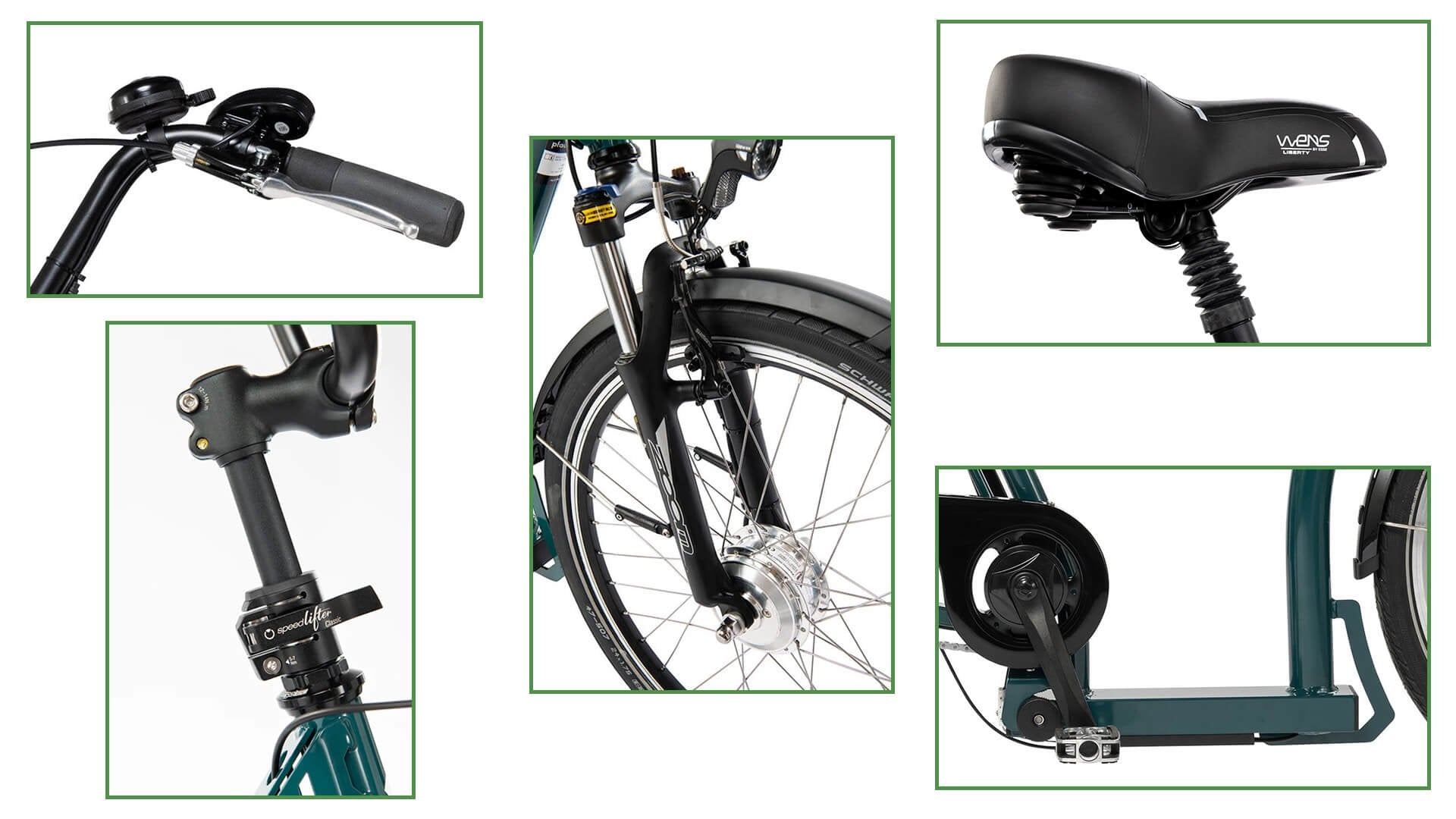 Triciclo elettrico Ally FM