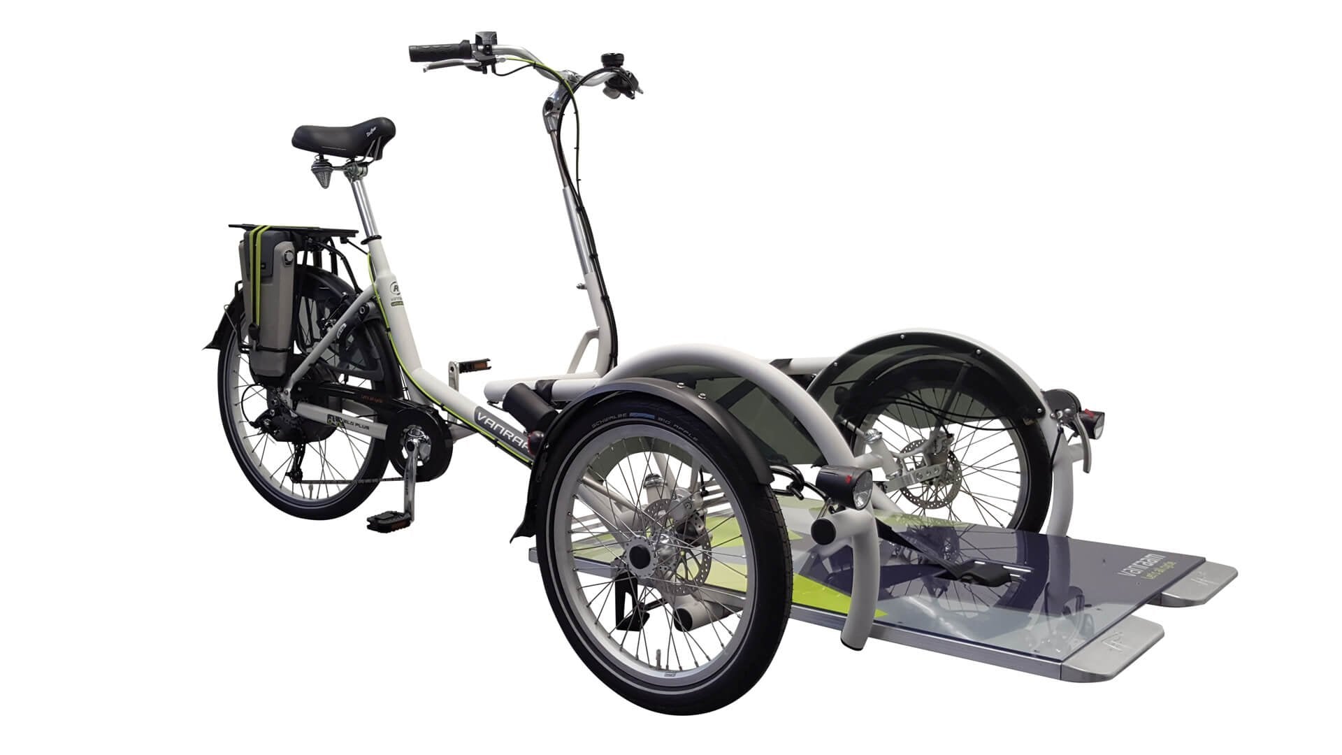 Scooter elettrico per sedia a rotelle VeloPlus di Van Raam