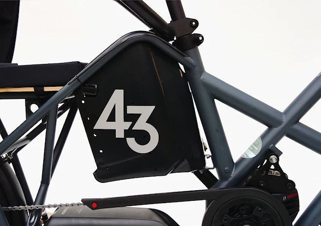 Bike43 Alpster Bosch Cargo Line 500Wh Nexus5 manual Turquoise + Speedlifter Twist (Low entry, Turquoise)