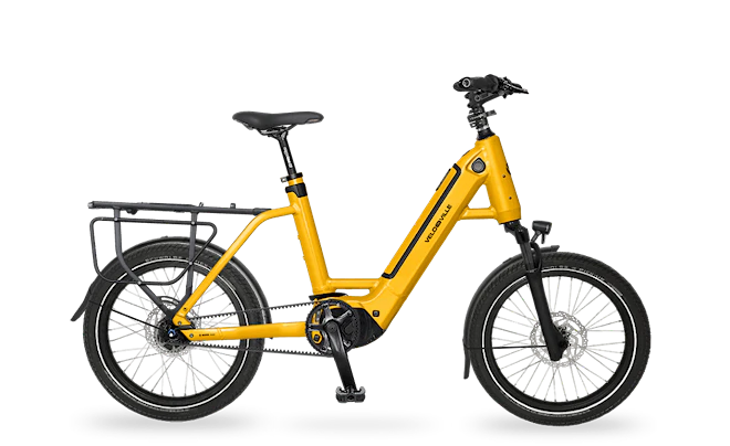 BICICLETTA DA CITTÀ KEB 590 (46, ingresso basso, giallo melone opaco, Bosch Purion 200)