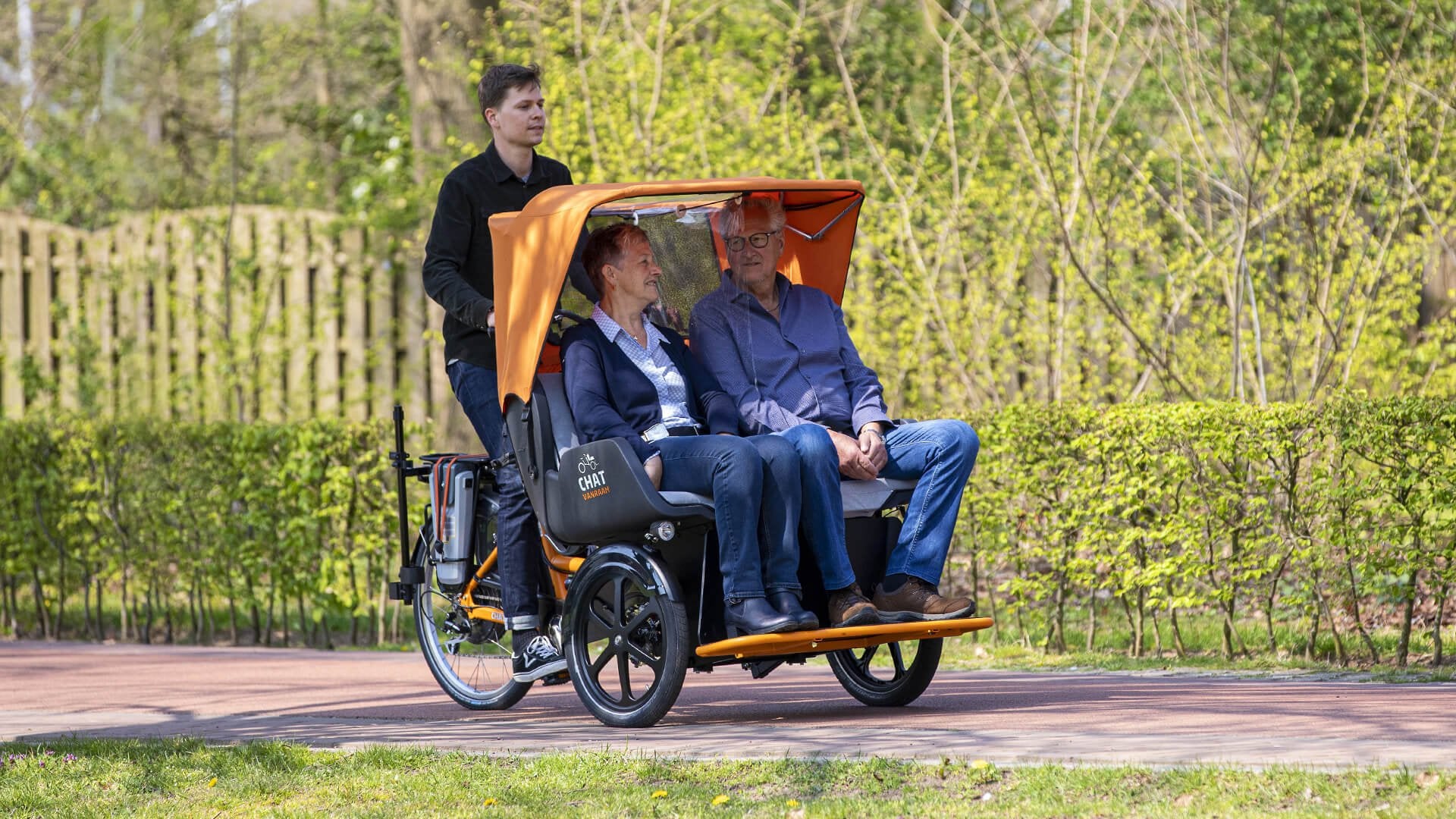 Scooter elettrico Chat di Van Raam