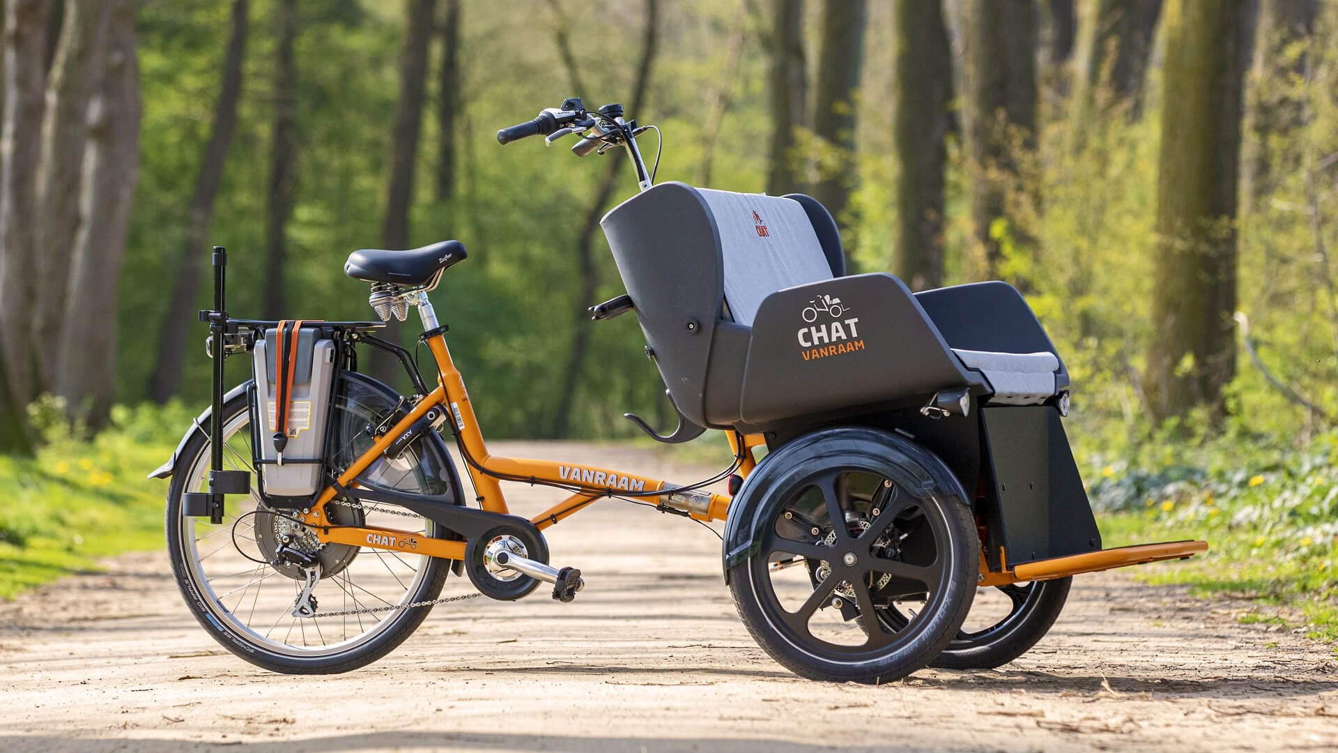 Scooter elettrico Chat di Van Raam
