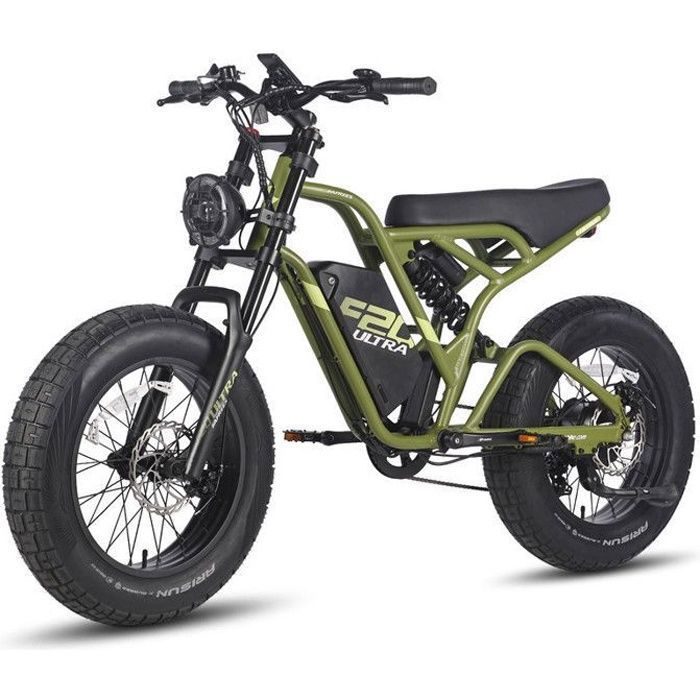 FAFREES F20 ULTRA Bici Elettrica - Motore 1200W - Batteria 48V/25Ah LG, MTB Elettrica All Terrain 20*5.0 Fat Tire, Autonomia 140km