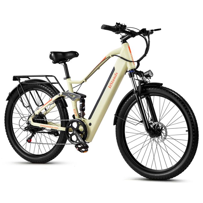 ITSTANDS X27 - E-Bike 27,5 “x2,8” Giallo - E-BIKE 750W - Batteria rimovibile 48V 17,5AH - Autonomia 100KM - Velocità 40KM/H