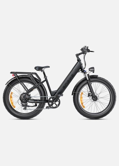 Bicicletta elettrica-ENGWE E26 ST-250W Motore, batteria 48V 16AH, 45 km/h, autonomia 140km, pneumatici 26*4.0”, nero
